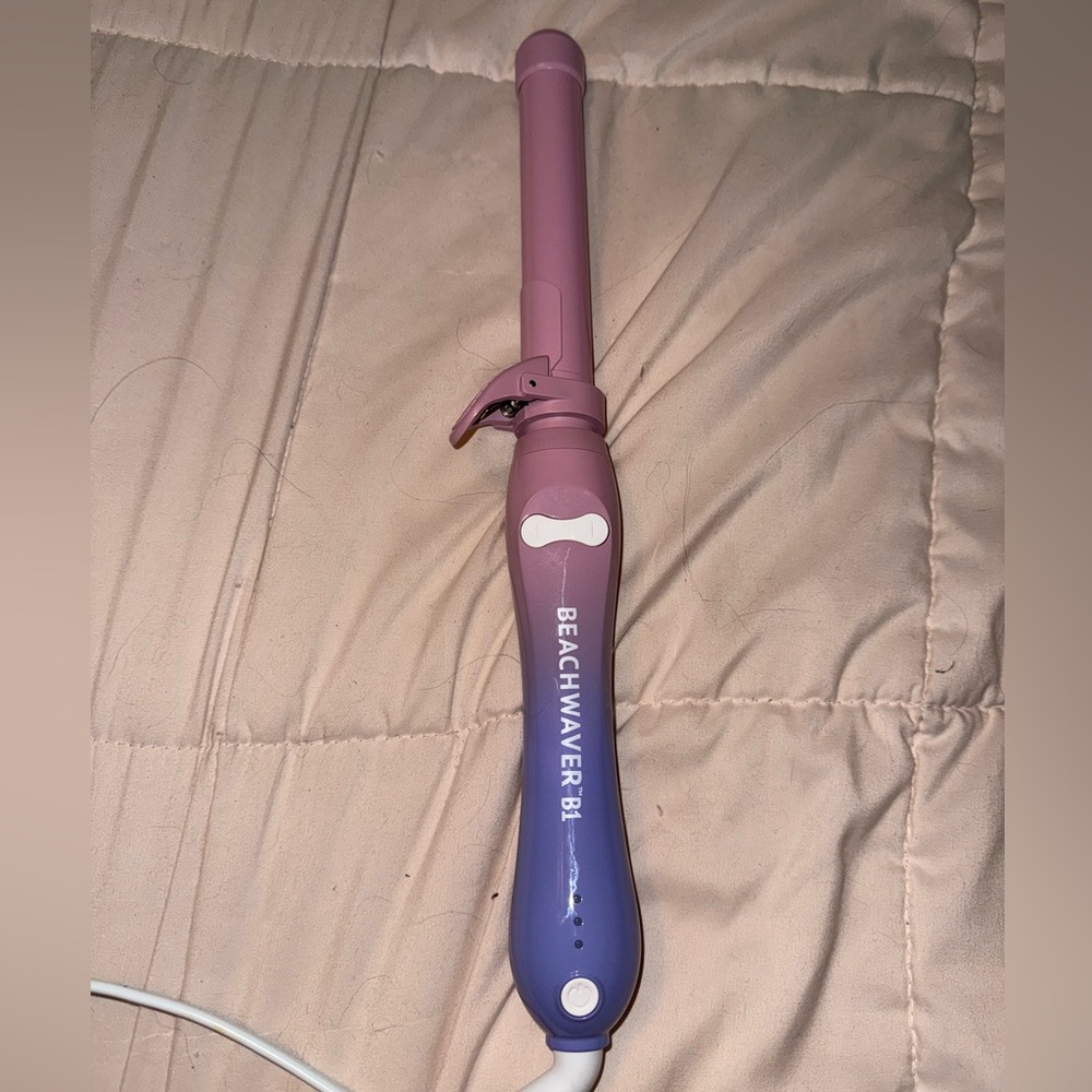 B1 Pink and Purple Curling Iron